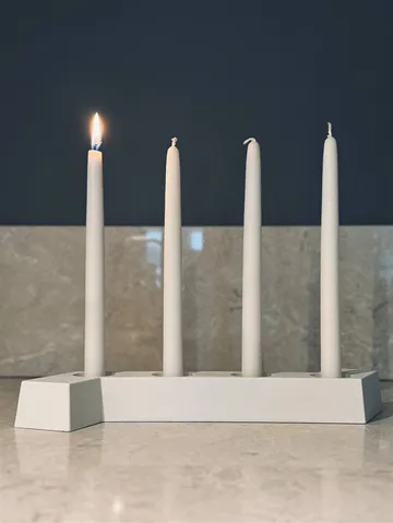 SMD Adventsleuchter - Weiß, 4 Lichter - SMD Design