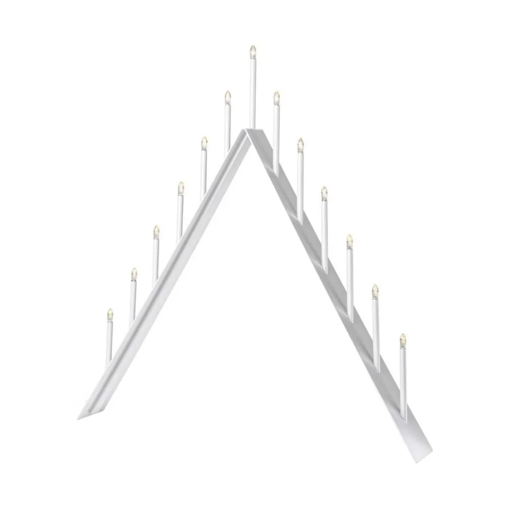 Spica 13 Adventskerzenhalter, Weiß SMD Design