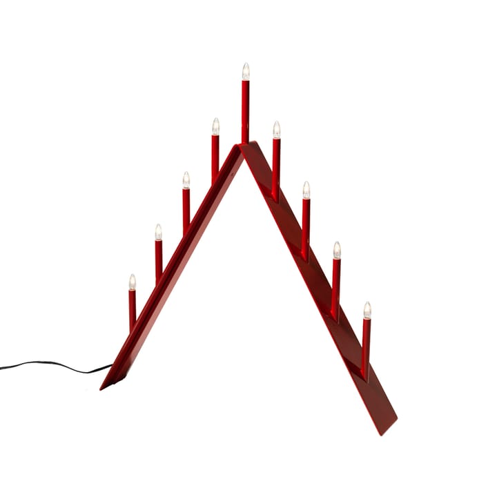 Spica 9 Adventskerzenhalter - Rot, led - SMD Design