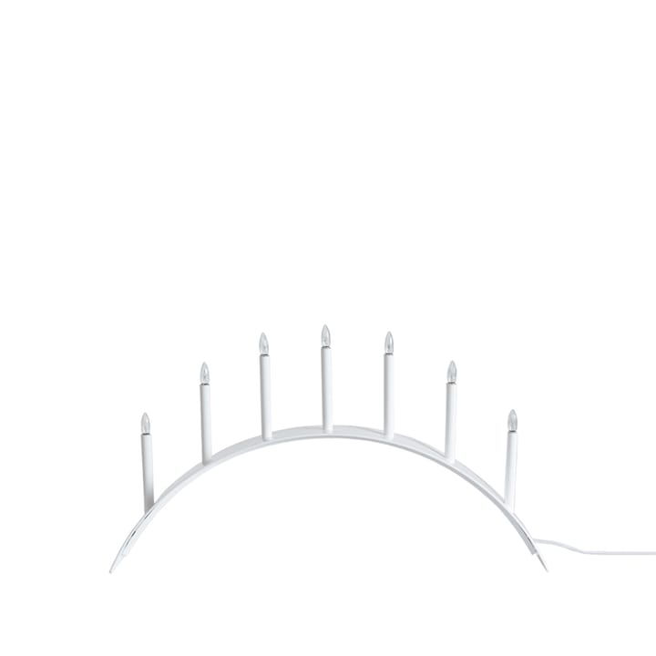 Spica Bow 7 Adventskerzenhalter - Weiß - SMD Design