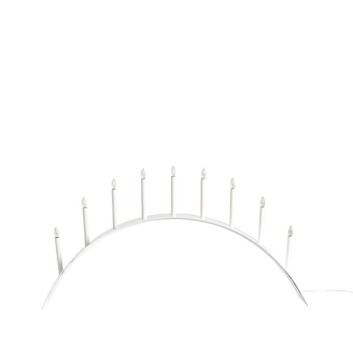 Spica Bow 9 Adventskerzenhalter - Weiß - SMD Design