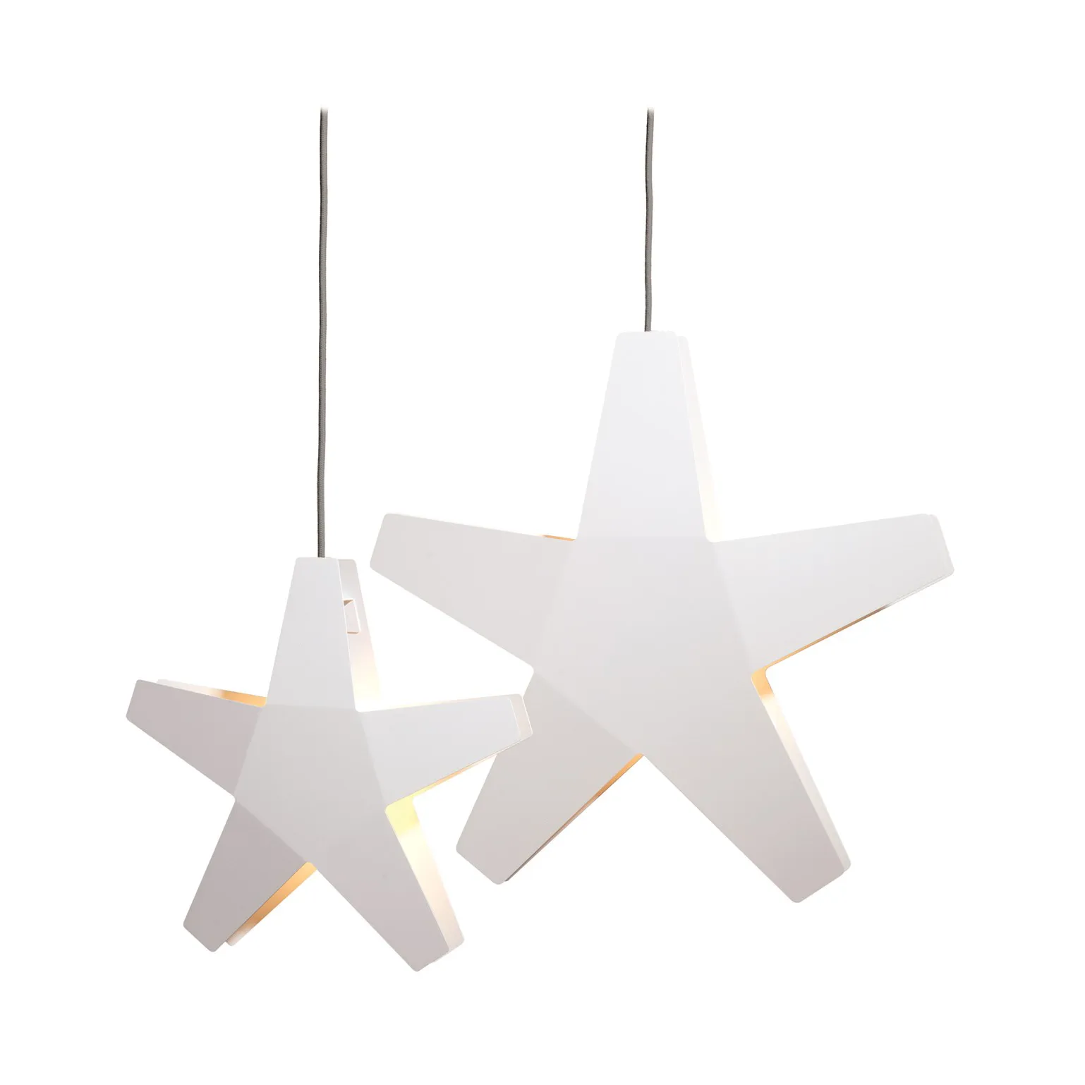 Stella 5 Adventsleuchter 41 cm, Schwarz SMD Design