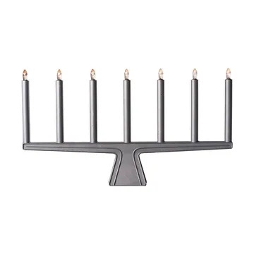 Stella 7 Adventsleuchter 60 cm - Rohaluminium - SMD Design