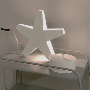 Stella 7 Adventsleuchter 60 cm - Rohaluminium - SMD Design