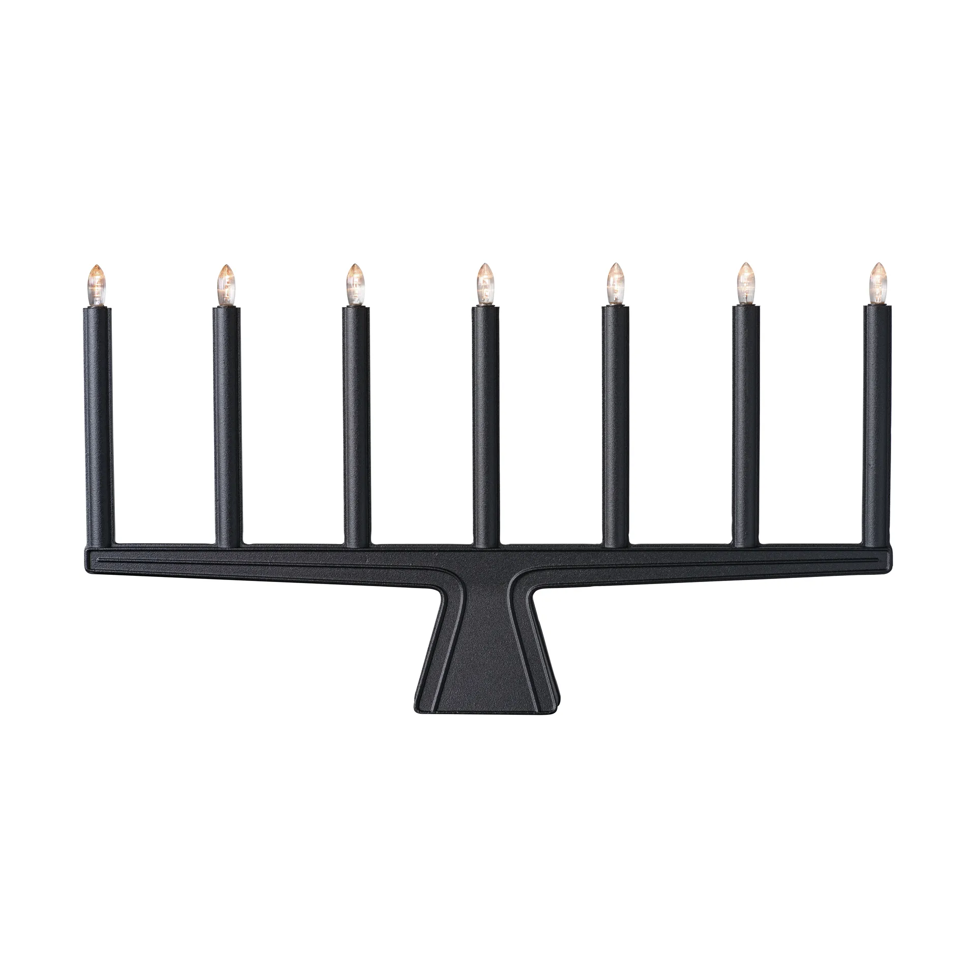 Stella 7 Adventsleuchter 60 cm, Schwarz SMD Design