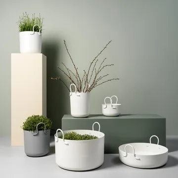 Tivoli 25 Topf - Dunkelgrau, Ø25x30 cm - SMD Design