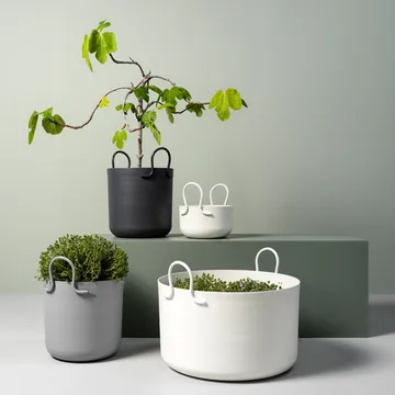 Tivoli 25 Topf - Dunkelgrau, Ø25x30 cm - SMD Design