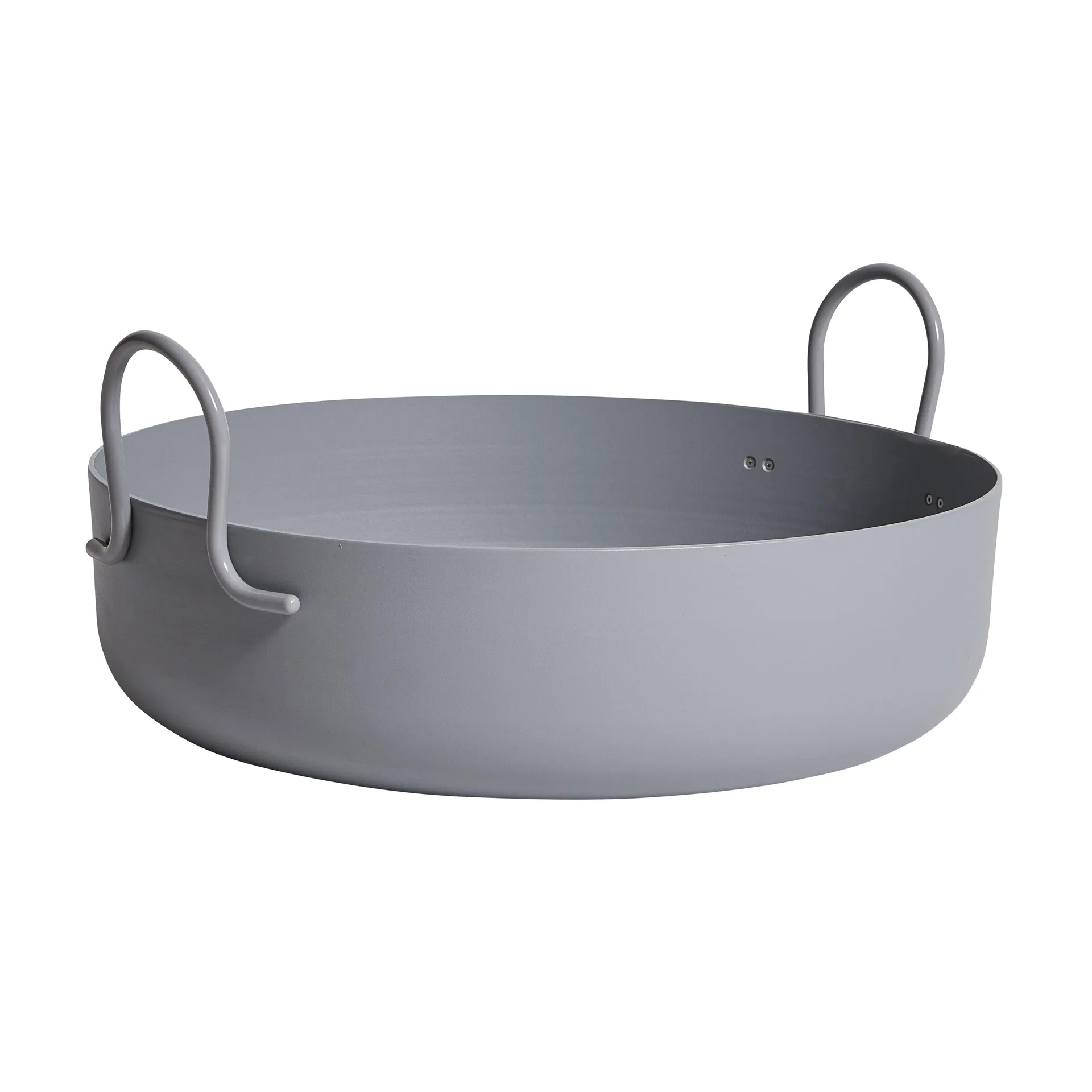 Tivoli Blumentopf Ø50 cm niedrig, Hellgrau SMD Design