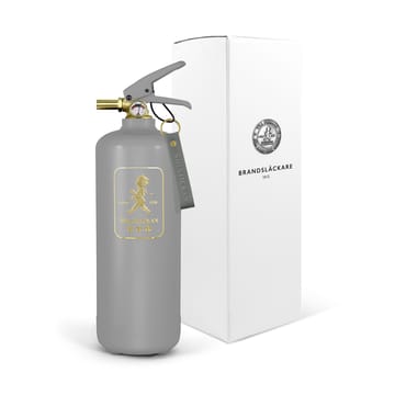 Solstickan Feuerlöscher 2 kg - Design Edition Grau-Gold - Solstickan Design