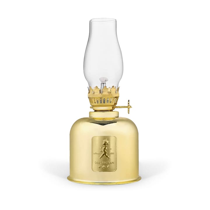 Solstickan Paraffinleuchte, Gold Solstickan Design