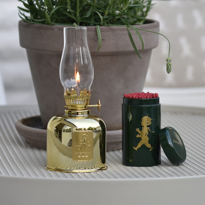 Solstickan Paraffinleuchte, Gold Solstickan Design