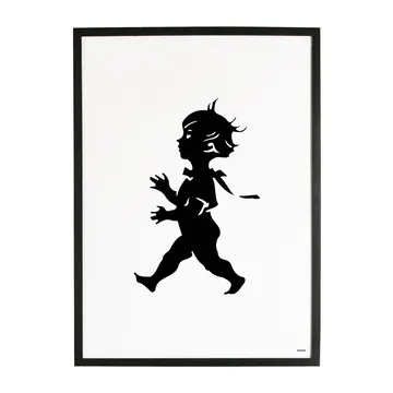 Solstickan Poster 50 x 70 cm - Weiß - Solstickan Design