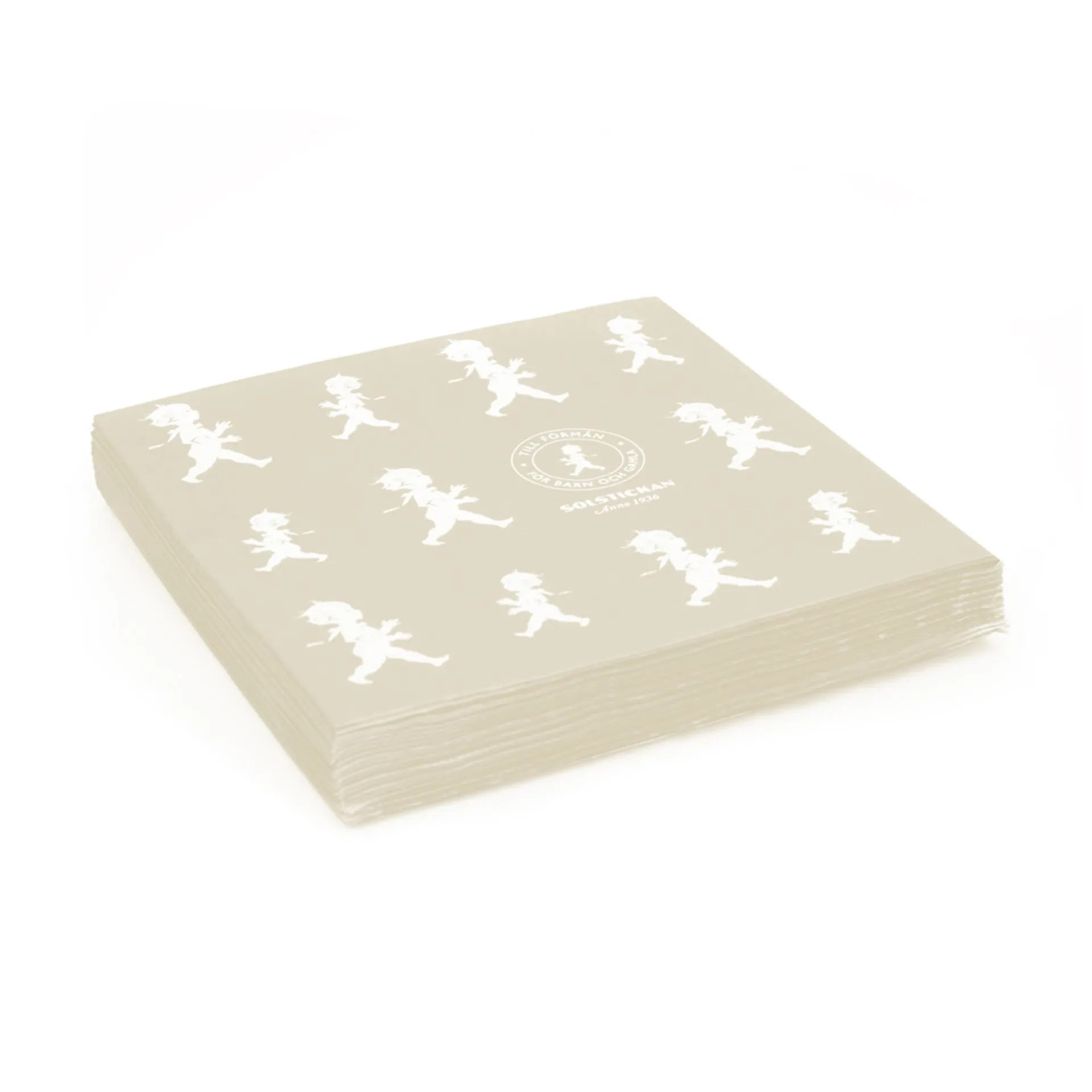Solstickan Servietten 33 x 33 cm 20er-Pack, Sand Solstickan Design