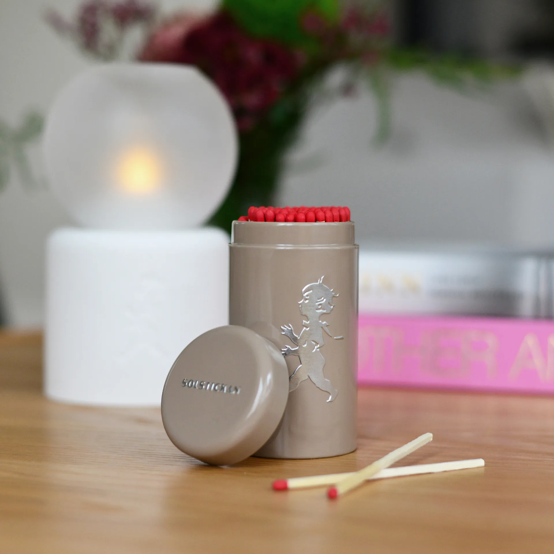 Solstickan Streichhölzer 100er-Pack, Sand Solstickan Design