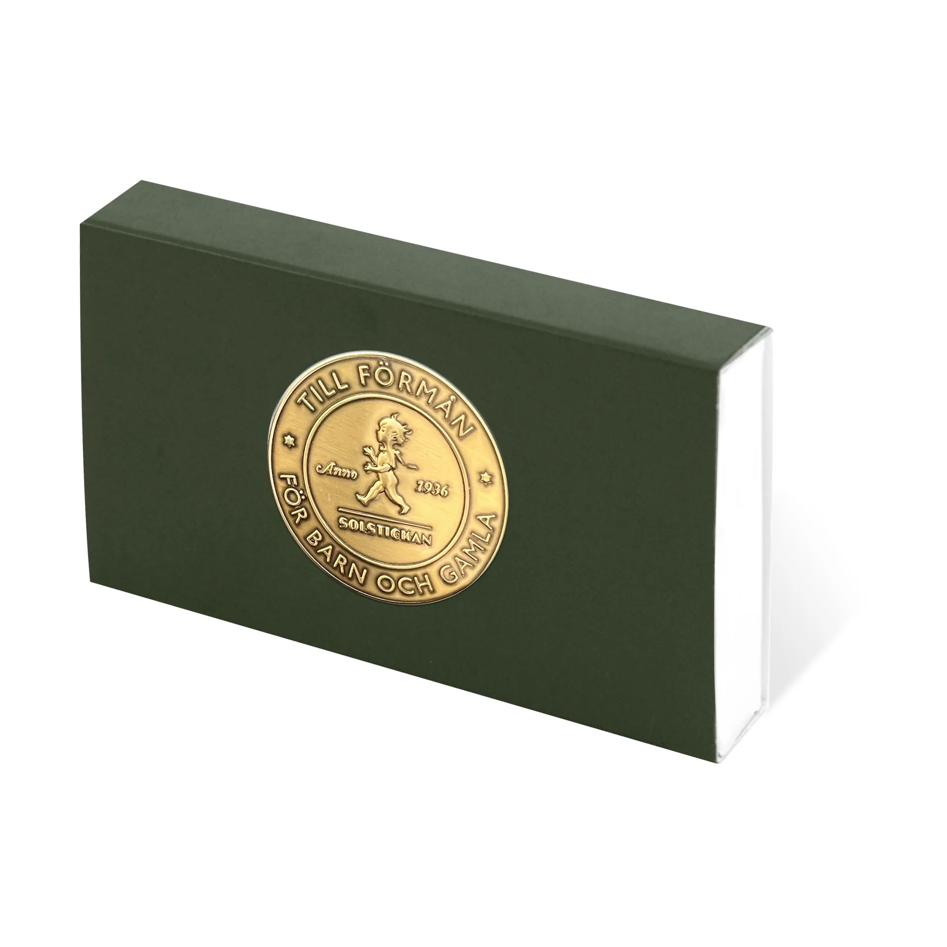 Solstickan Streichholzschachtel 50er-Pack, Grün Solstickan Design