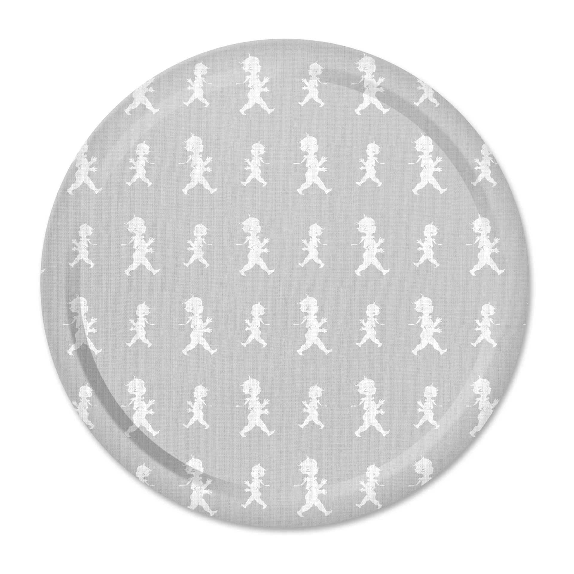 Solstickan Tablett Ø 38 cm, Grau Solstickan Design