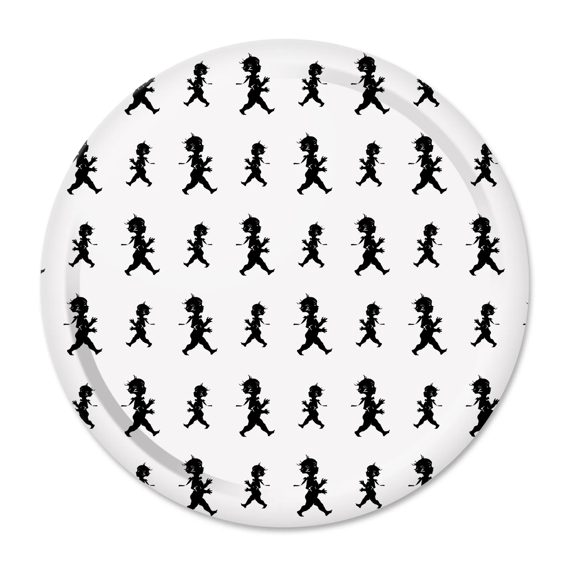 Solstickan Tablett Ø 38 cm, Weiß Solstickan Design