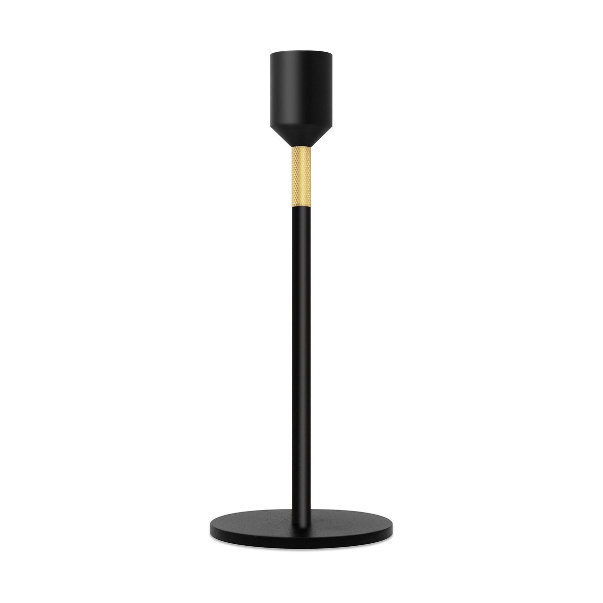 Solstickan Design Three Stars Kerzenhalter S 19 cm Schwarz