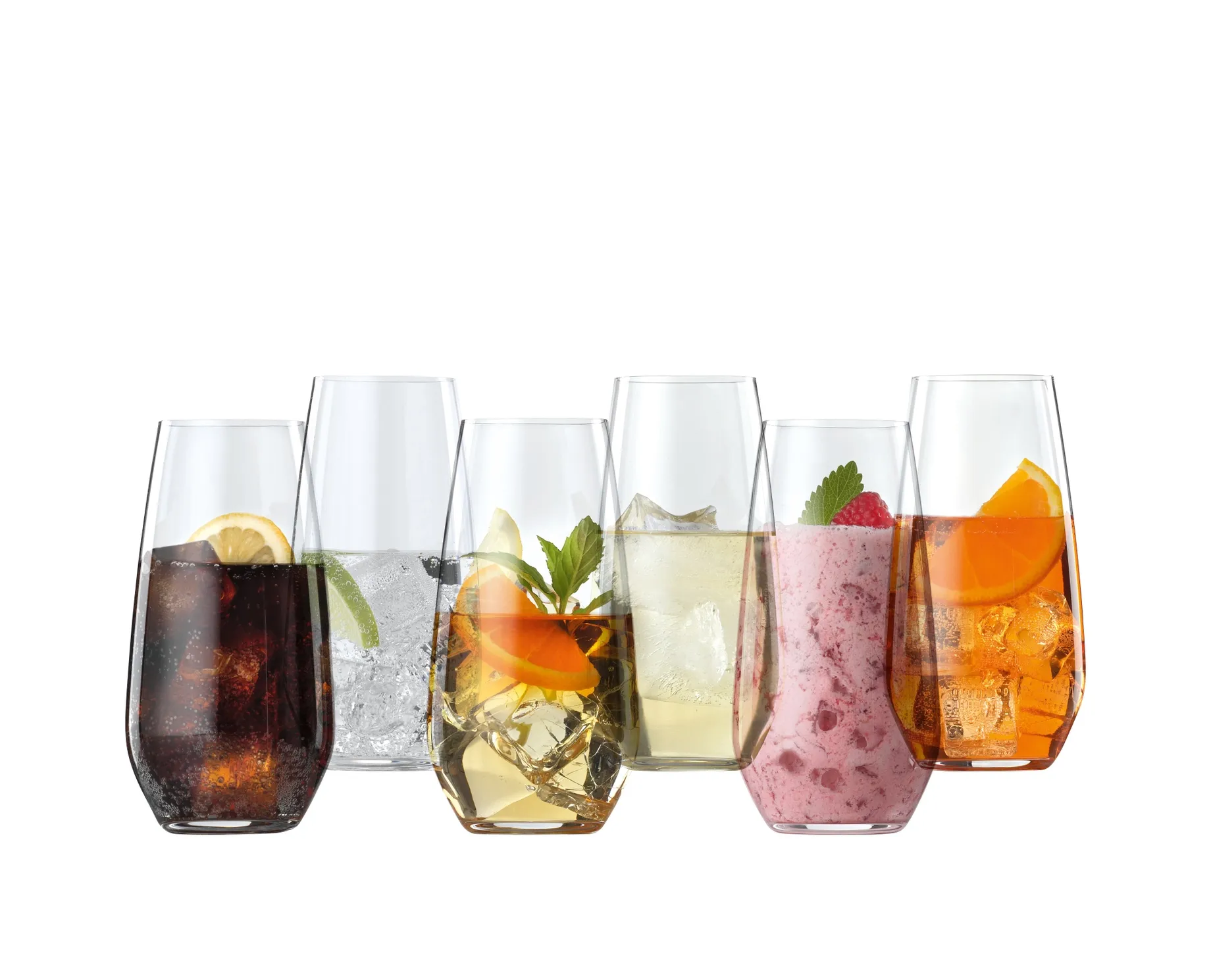 Authentis Casual summerdrinks Glas 6er-Pack 55 cl, Klar Spiegelau