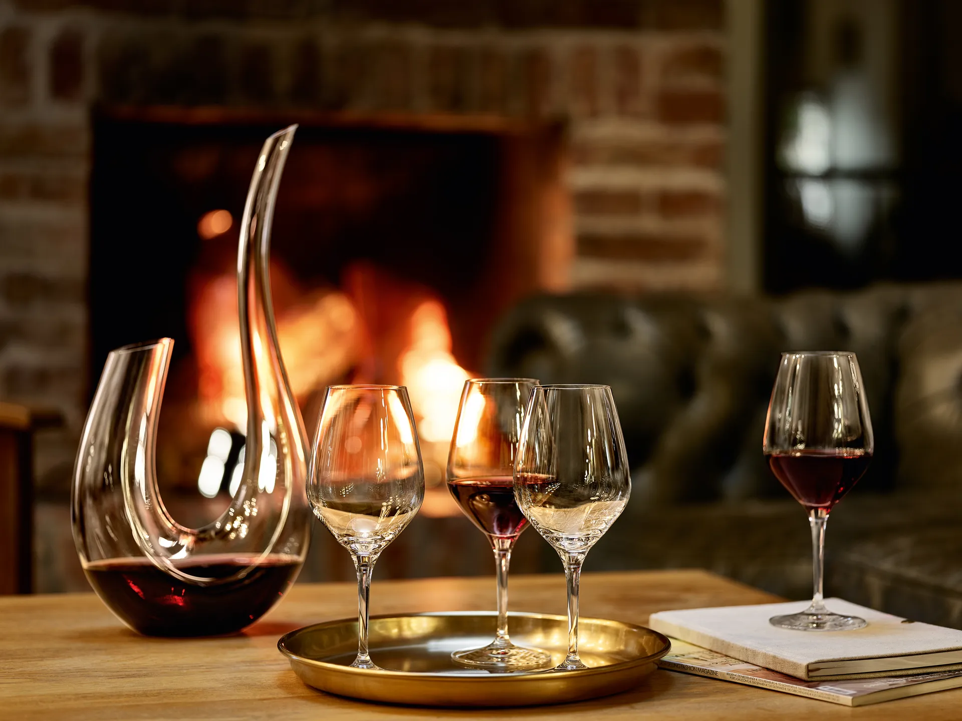 Authentis Rotweinglas 48cl, 4er Pack, Klar Spiegelau