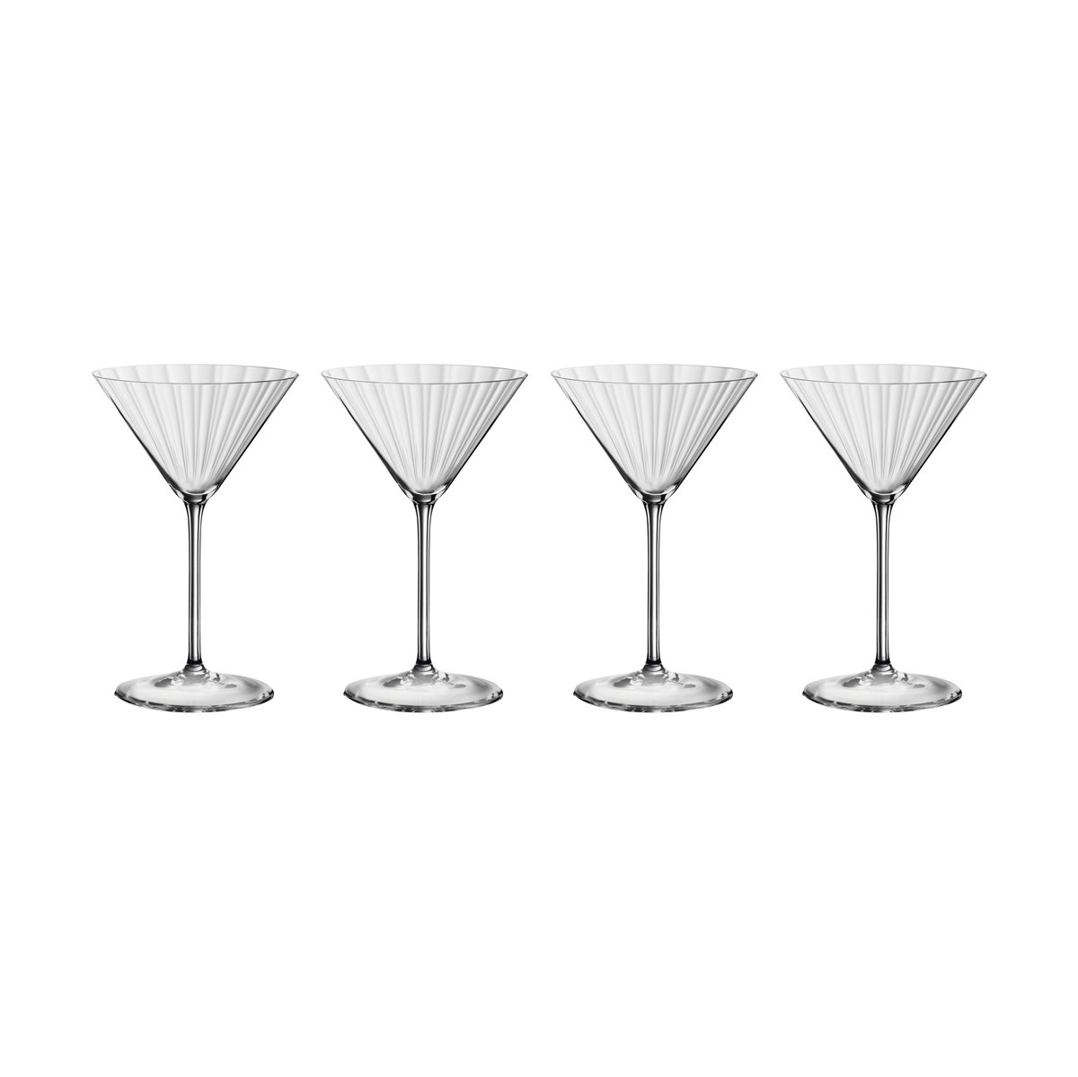 Spiegelau LifeStyle Martini-Glas 22 cl 4er-Pack Klar