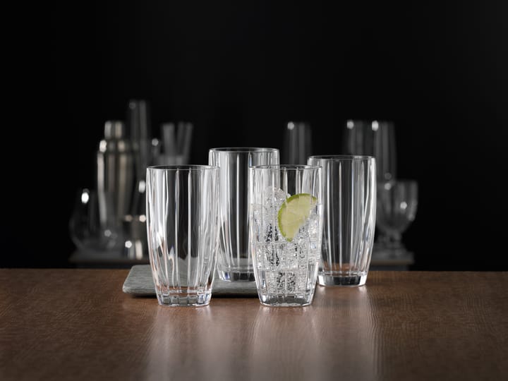 Milano Longdrinkglas 41,2cl 4er Pack, Klar Spiegelau