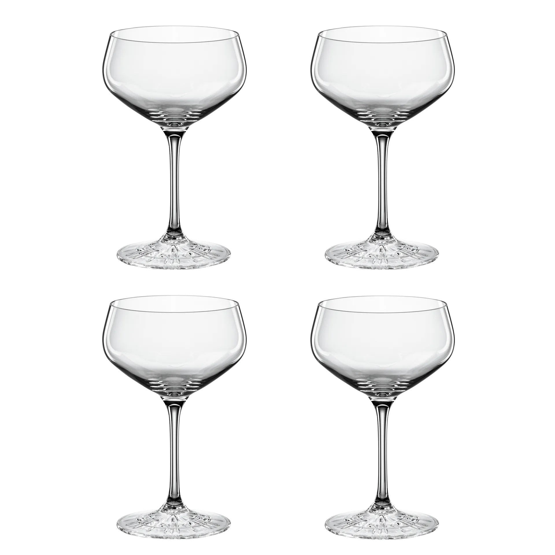 Perfect Serve Coupette-Glas 24cl , 4er Pack, Klar Spiegelau