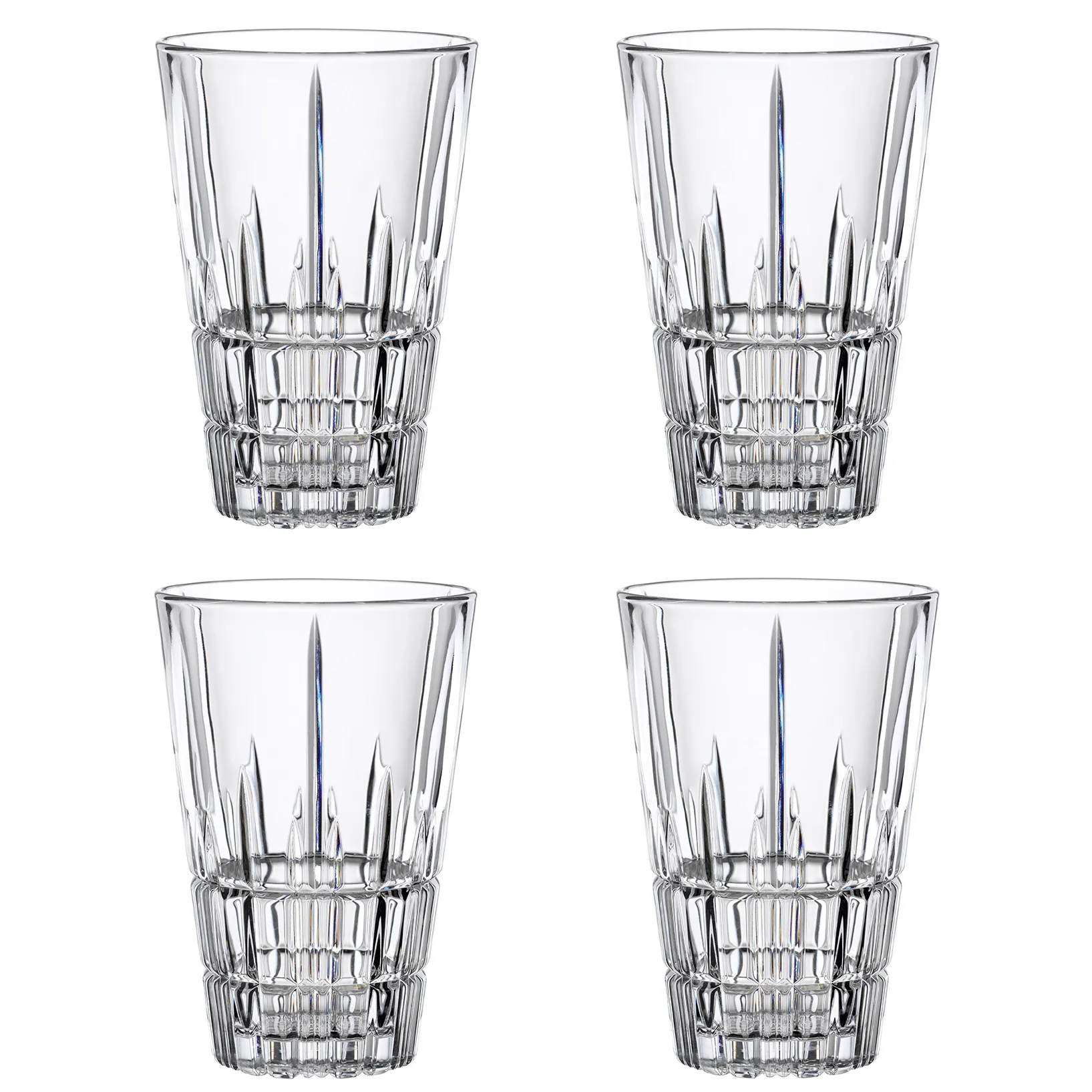 Perfect Serve Latte Macchiato-Glas, 4er Pack, Klar Spiegelau