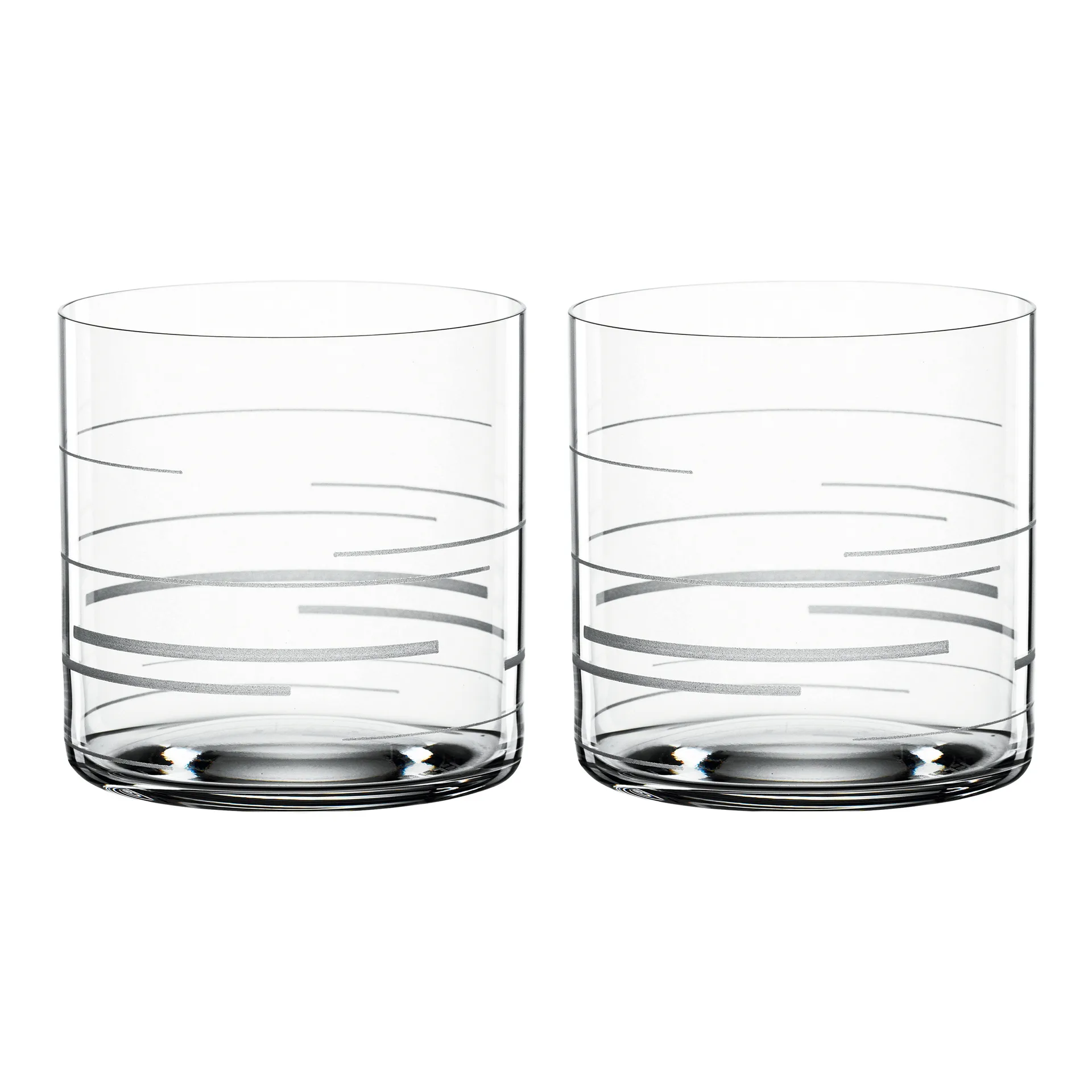 Signature Wasserglas 33cl 2er Pack, Lines Spiegelau