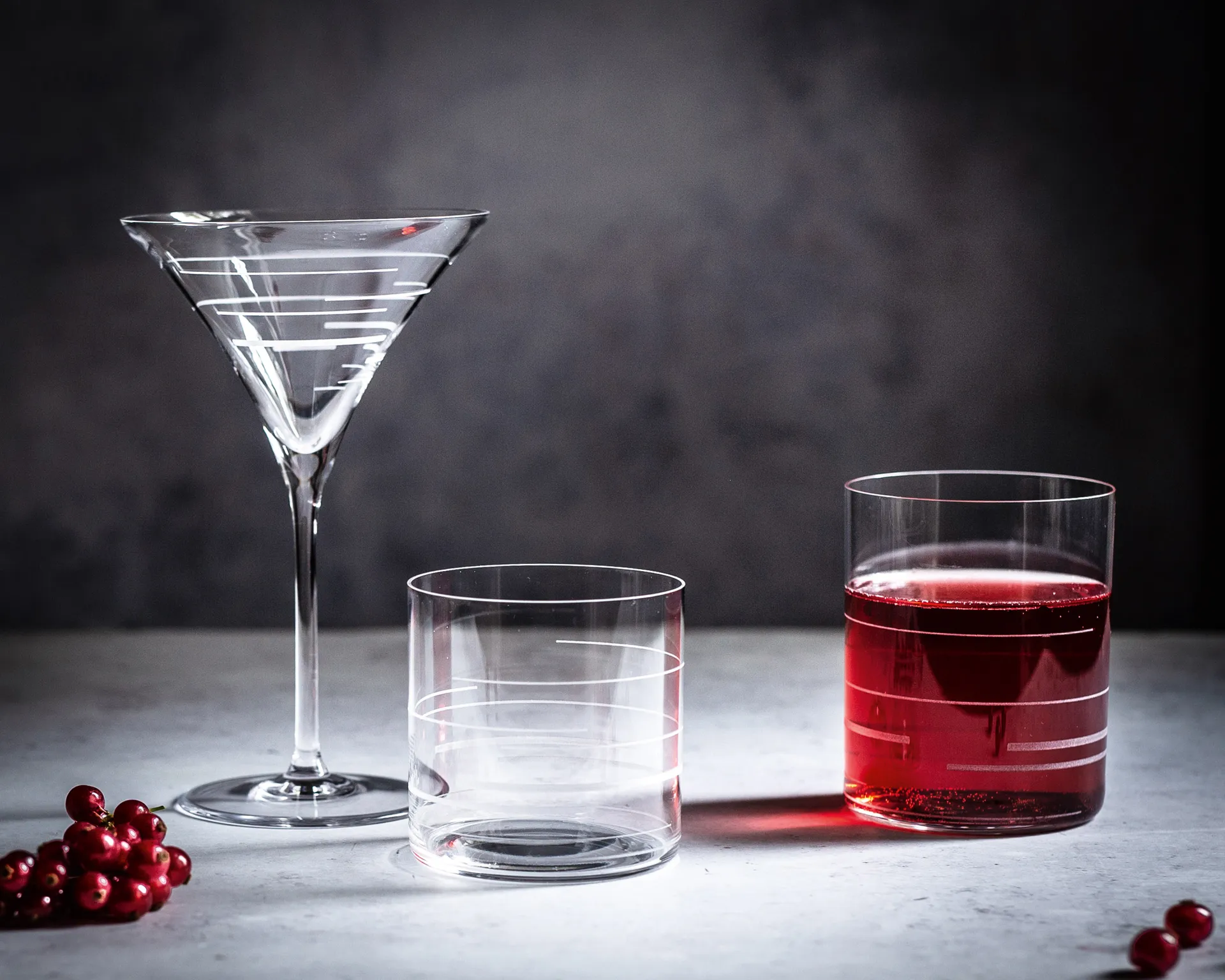 Signature Wasserglas 33cl 2er Pack, Lines Spiegelau