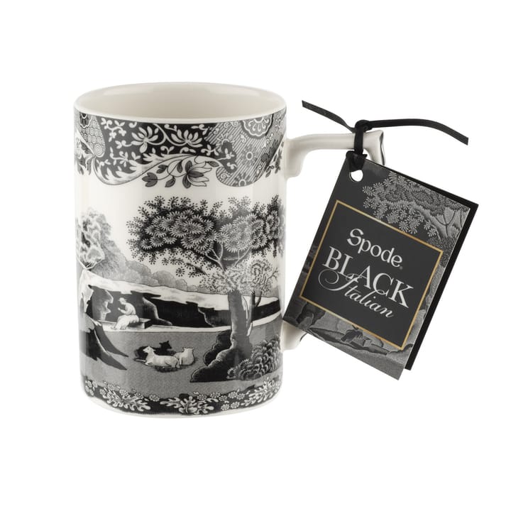 Black Italian Tasse, 34cl Spode