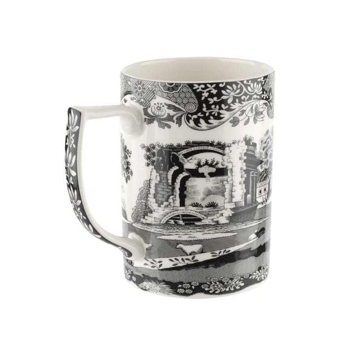 Black Italian Tasse, 34cl Spode