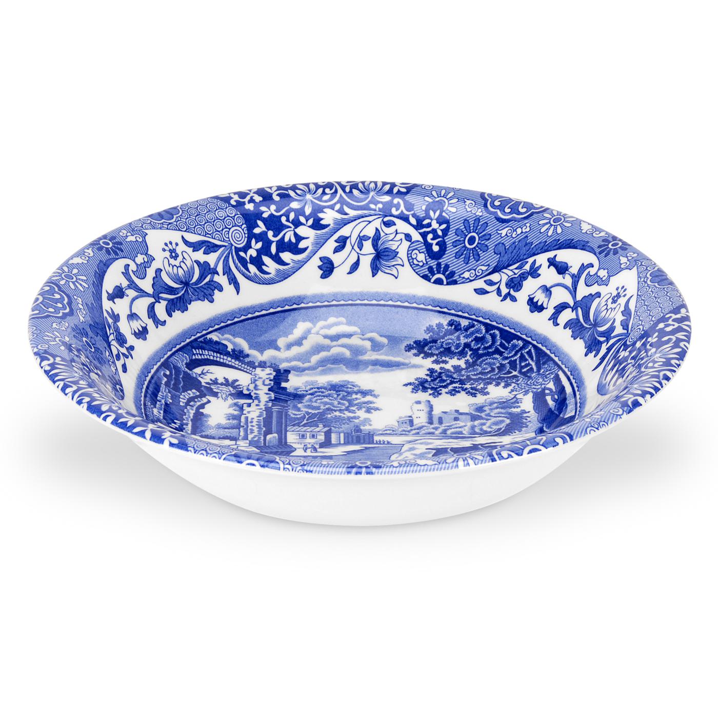 Blue Italian Muslischale Spode NordicNest