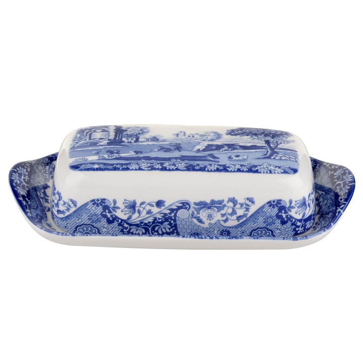 Blue Italian smörEsche - 20 x 10cm - Spode