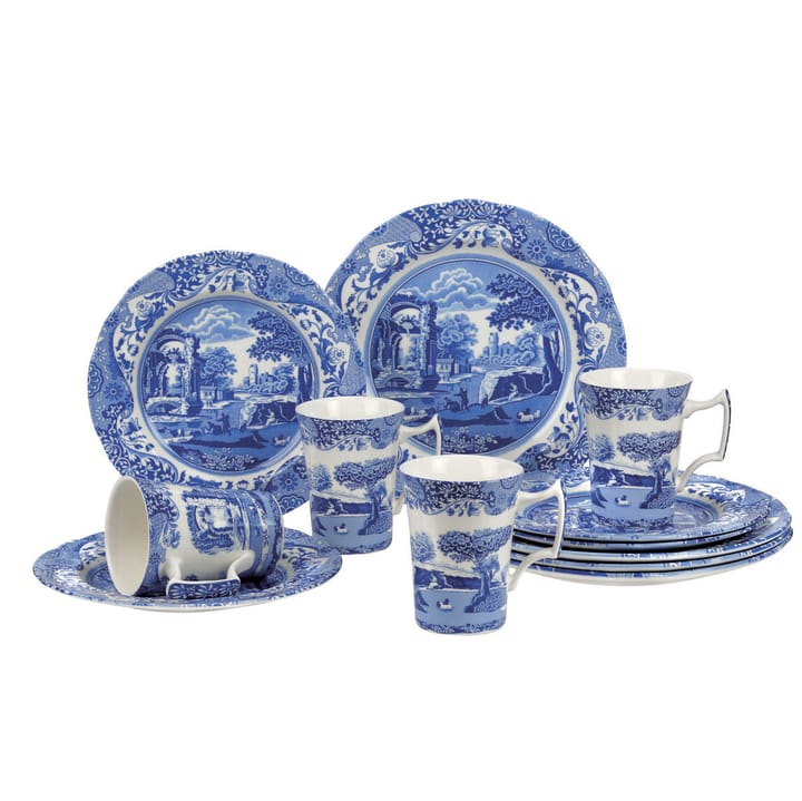 Blue Italian Starter-Set - 12 Teile - Spode