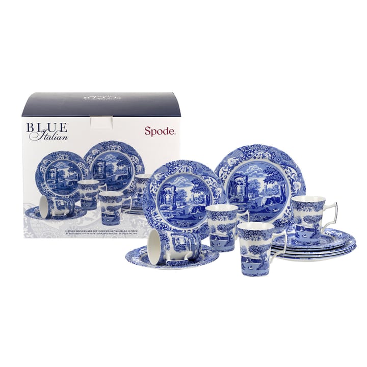 Blue Italian Starter-Set - 12 Teile - Spode