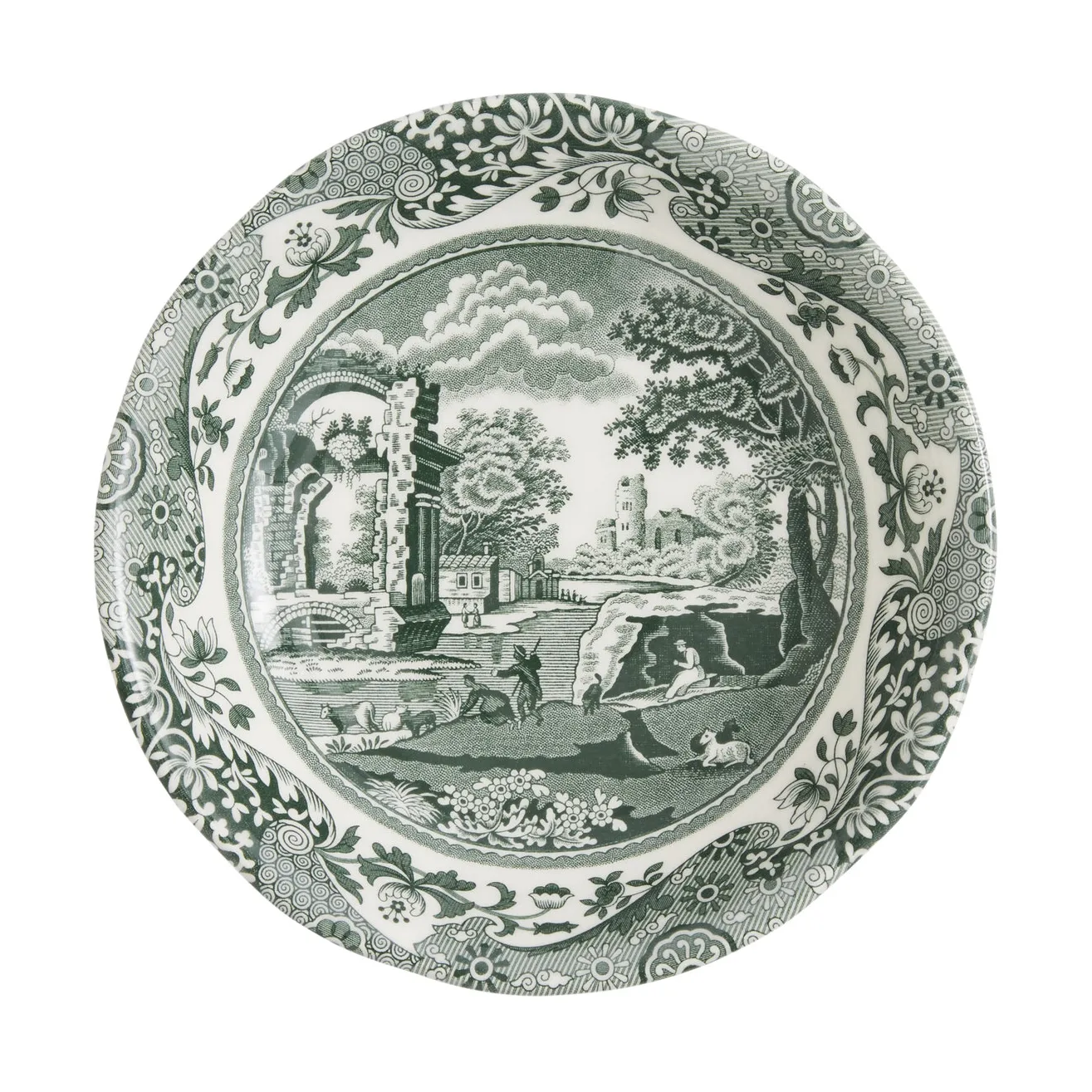 Heritage Green Italian Schale, Grün, Ø15 cm Spode