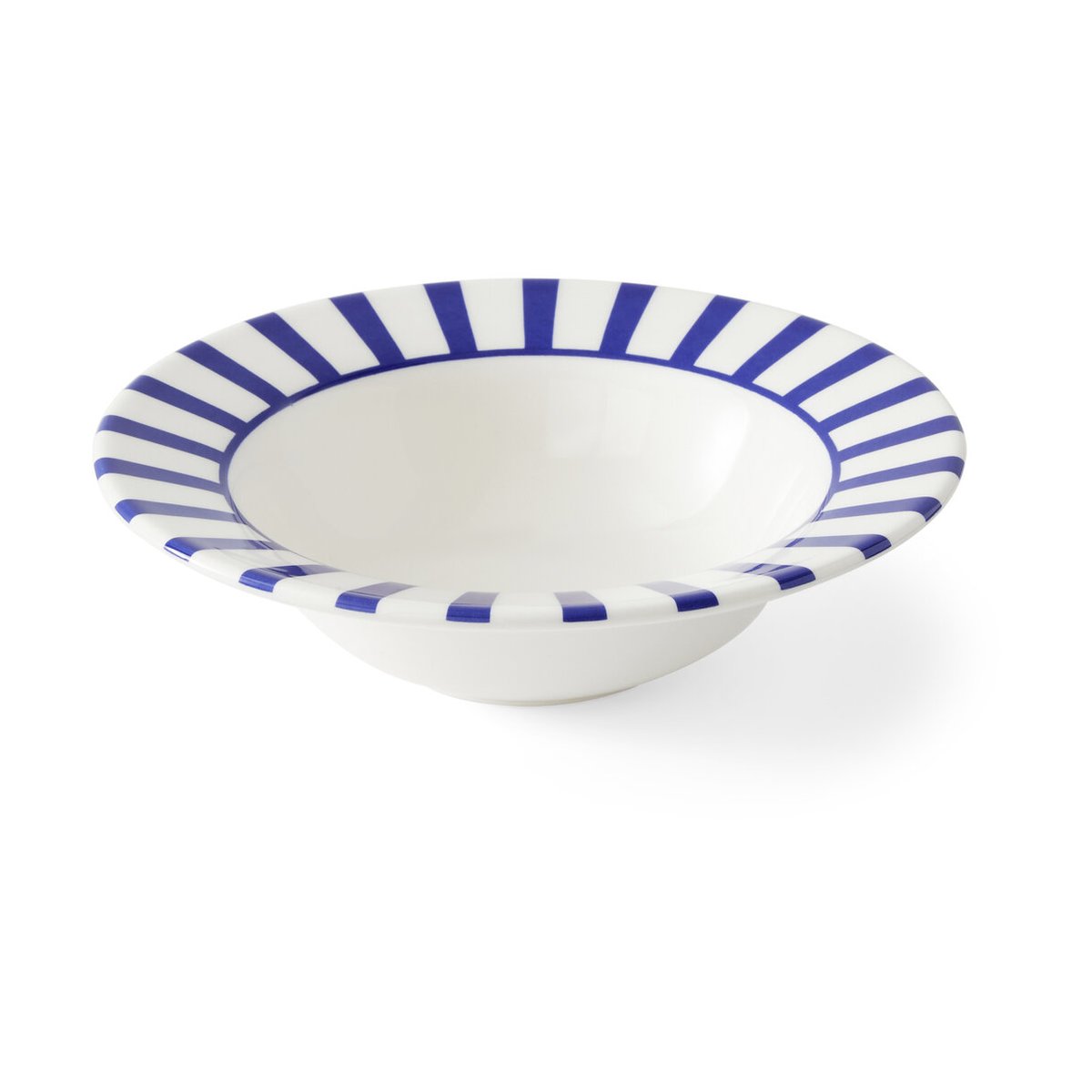 Spode Steccato Frühstücksschale Ø19 cm Blau-Weiß