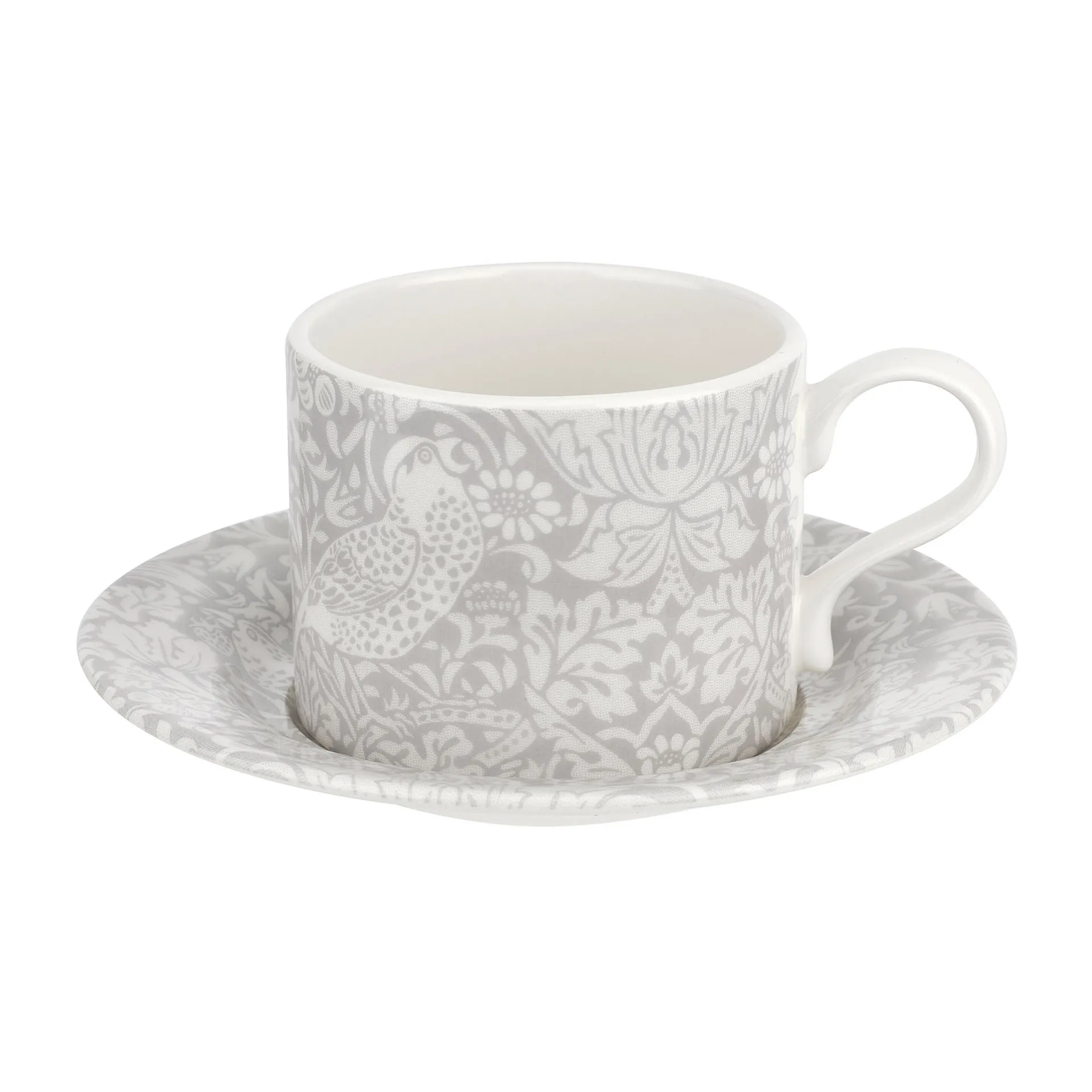 Strawberry Thief Teetasse 28cl, Grey Spode