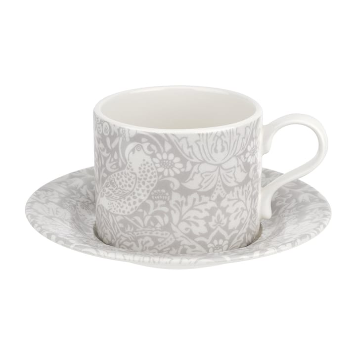 Strawberry Thief Teetasse  28cl - Grey - Spode