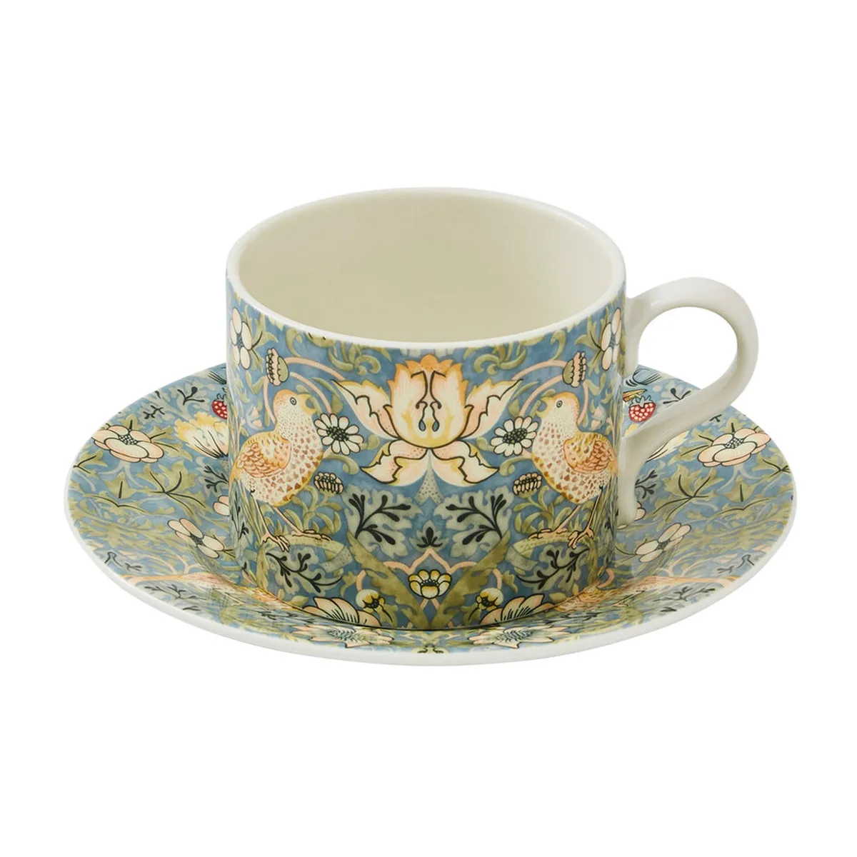 Spode Strawberry Thief Teetasse 28cl Multi