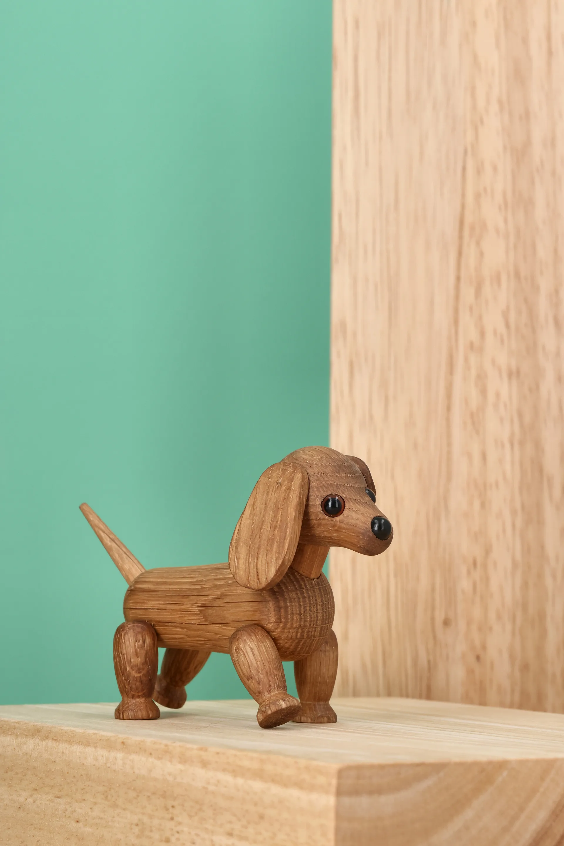 Chico Hunde Figur, Beige, 10,5x4,8x6,8 cm Spring Copenhagen