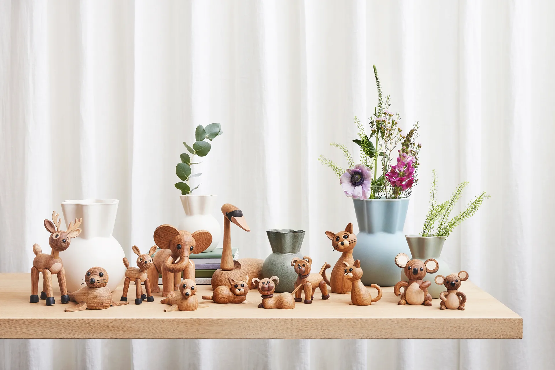 Eva Stæhr-Nielsen Vase 14 cm, Hellgrün Spring Copenhagen