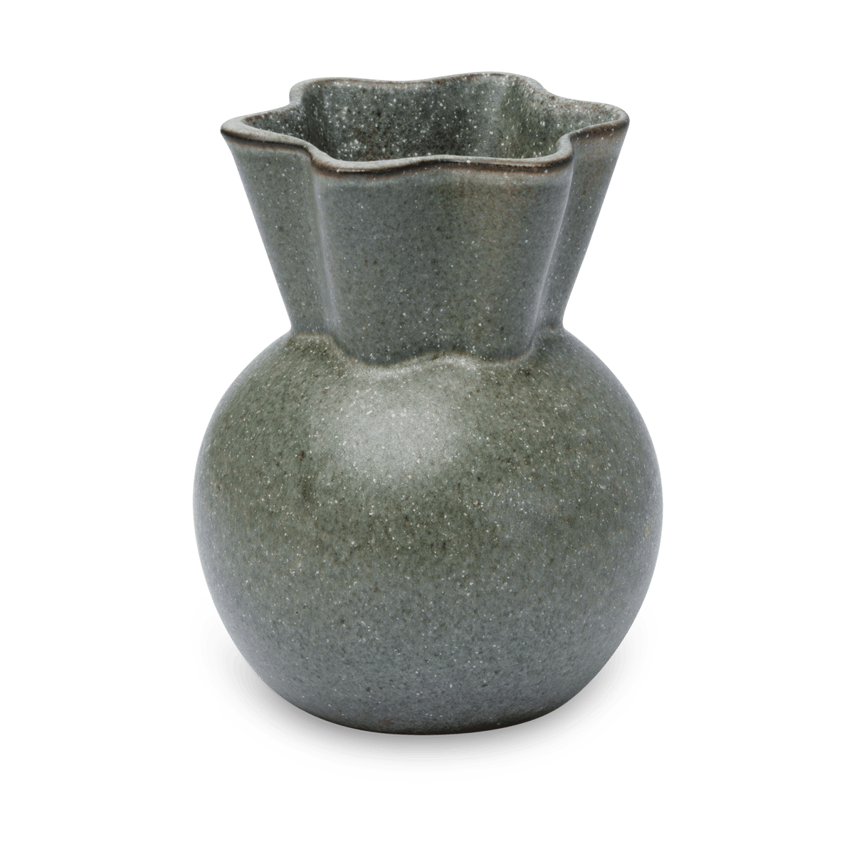 Spring Copenhagen Eva Stæhr-Nielsen Vase 14 cm Moosgrün