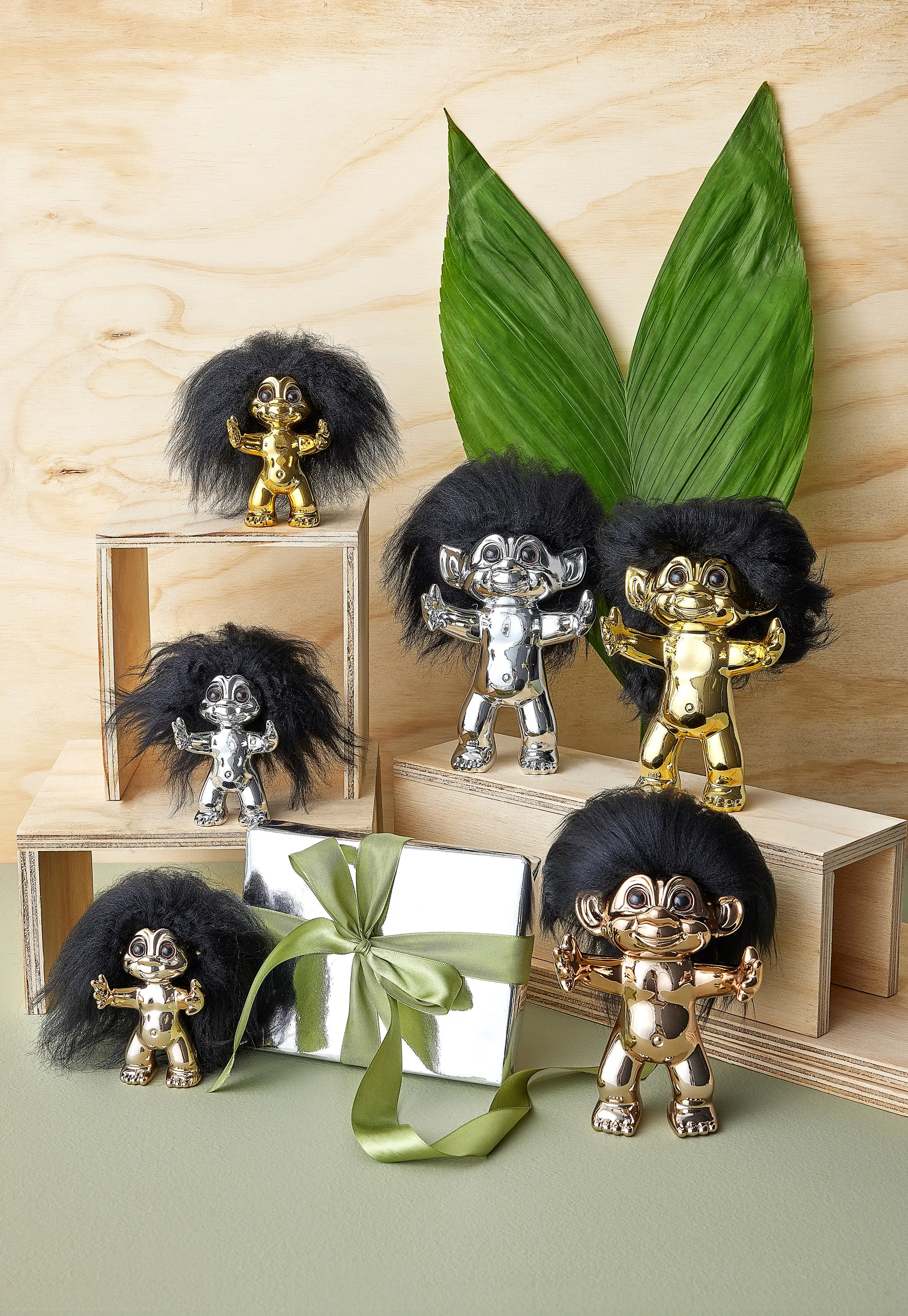 Glückstroll 9 cm, Bronze Spring Copenhagen