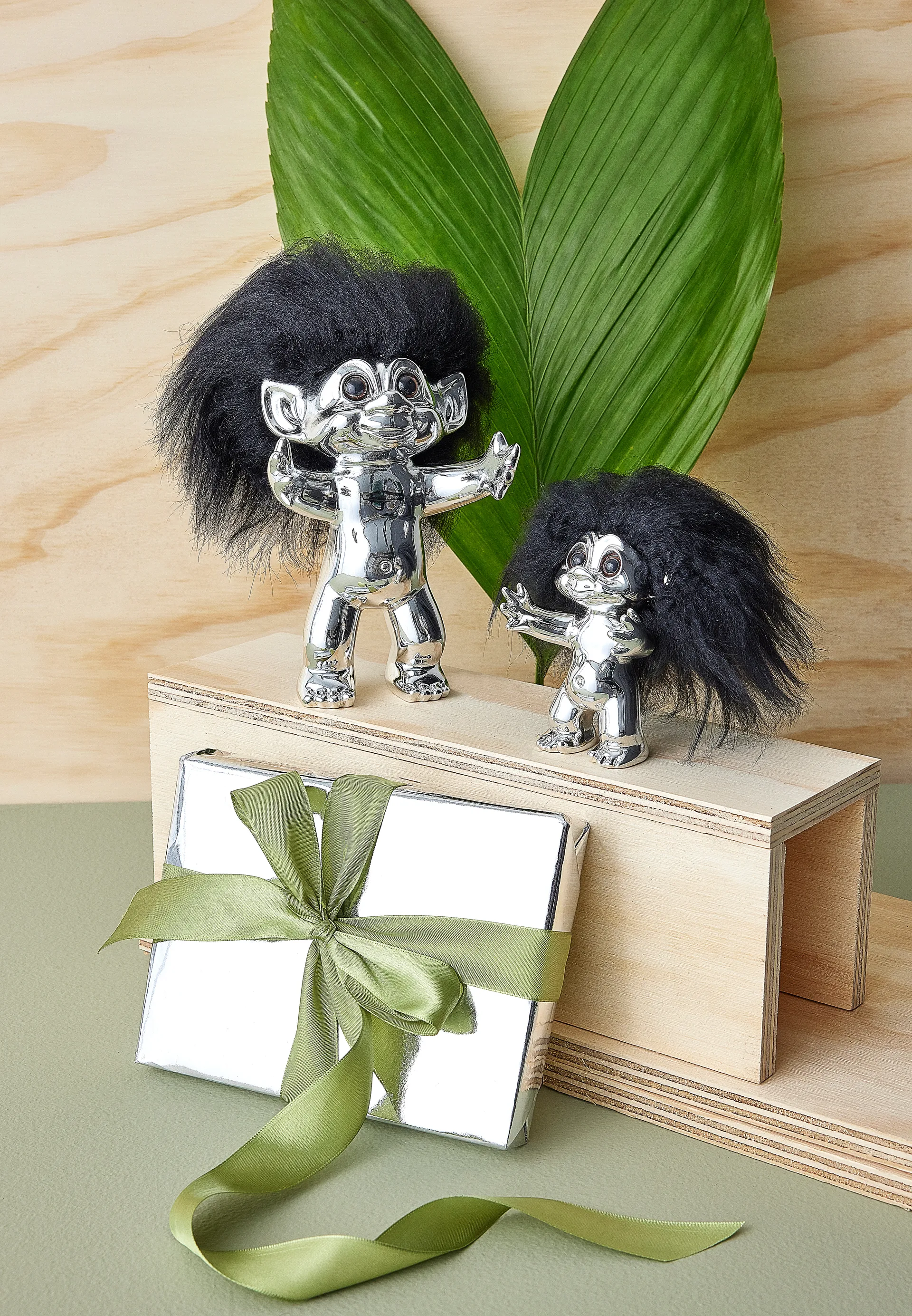 Glückstroll 9 cm, Chrom Spring Copenhagen