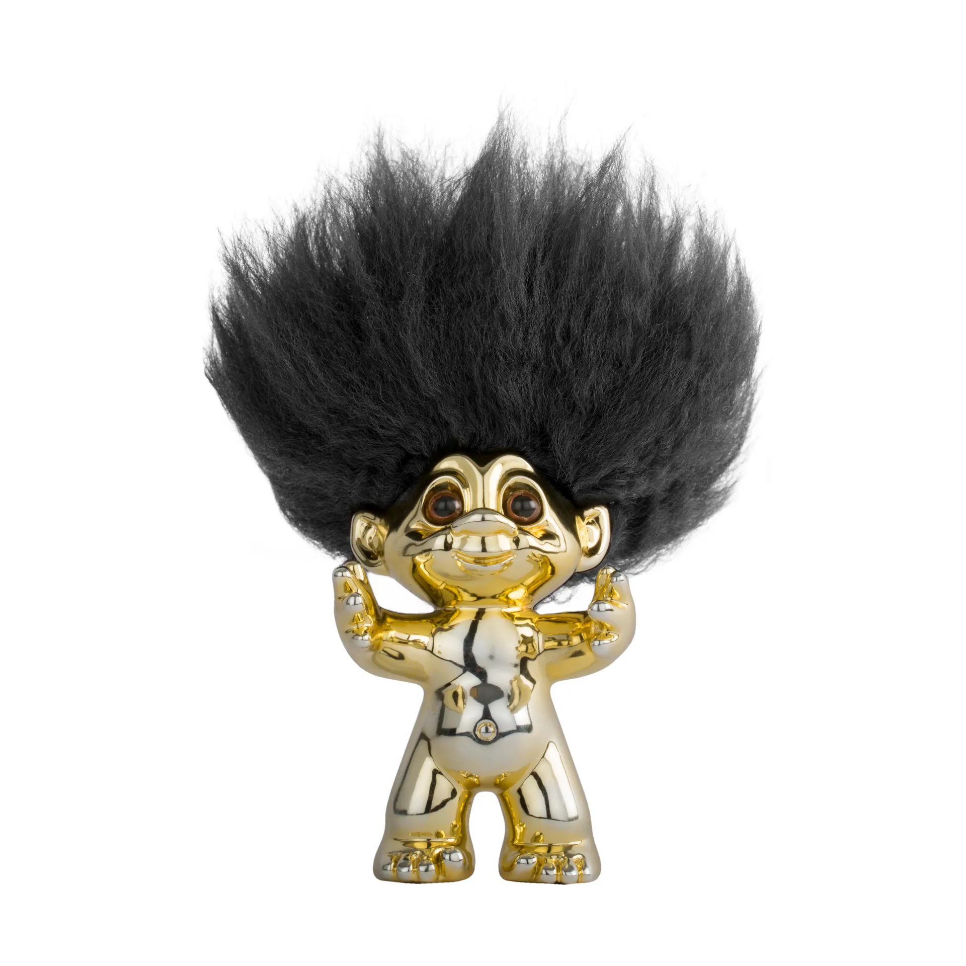 Glückstroll 9 cm, Messing Spring Copenhagen