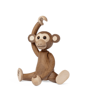 Jolly Affe Dekoration 11 cm - oak - Spring Copenhagen
