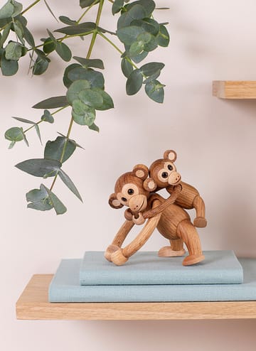 Jolly Affe Dekoration 11 cm - oak - Spring Copenhagen