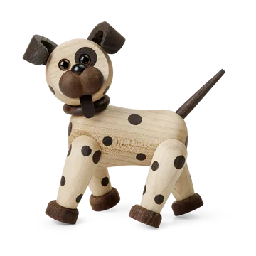 Joy Hund Dekoration 11 cm - Maple - Spring Copenhagen